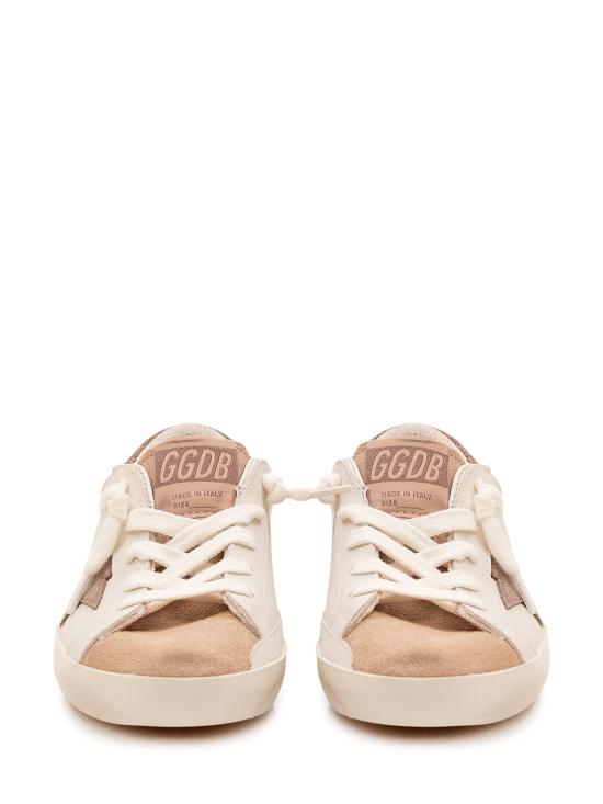 26FW [키즈] 골든구스 SUPER STAR 슈퍼 스타 스니커즈 GYF00102F008662 12513 MILK DARK GREY BEIGE - GOLDEN GOOSE