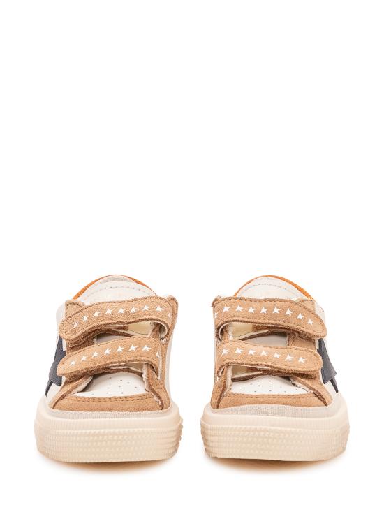 26FW [키즈] 골든구스 스니커즈 GJF00674F008675 12517 MILK BROWN CARAMEL DARK BLUE RUST - GOLDEN GOOSE