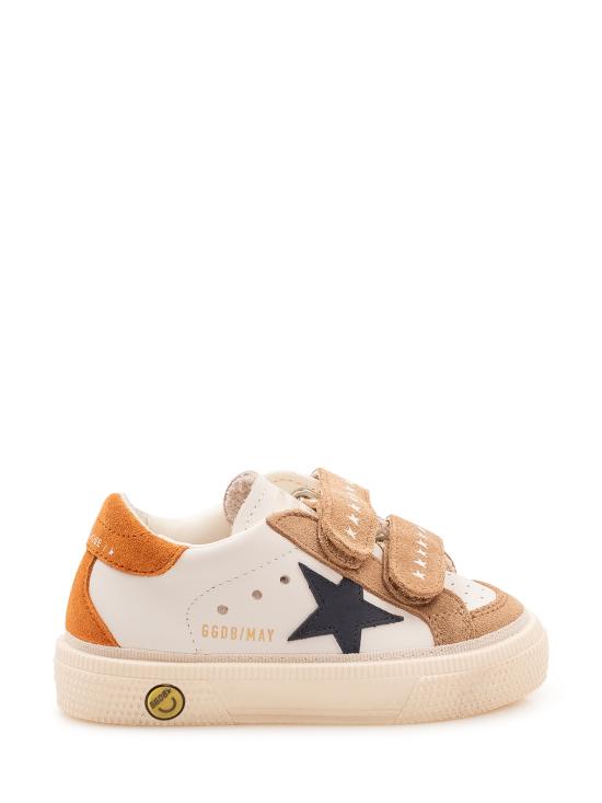 26FW [키즈] 골든구스 스니커즈 GJF00674F008675 12517 MILK BROWN CARAMEL DARK BLUE RUST