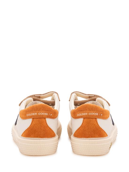 26FW [키즈] 골든구스 스니커즈 GJF00674F008675 12517 MILK BROWN CARAMEL DARK BLUE RUST - GOLDEN GOOSE