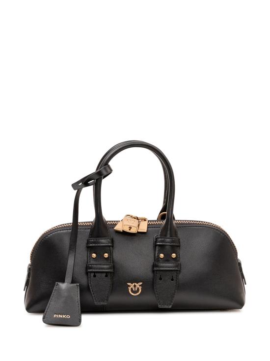 26FW 핑코 토트백 105334A0QO Z99Q NERO ANTIQUE GOLD