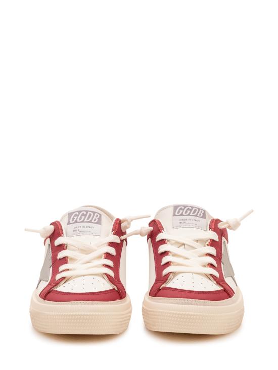 26FW [키즈] 골든구스 스니커즈 GYF00495F008669 11892 OPTIC WHITE GREY RED - GOLDEN GOOSE