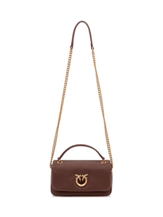 26FW 핑코 토트백 107038A3CX L88Q CASTANO INTENSO - PINKO