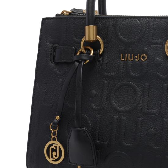 26FW 리우조 토트백 AF6069E1139 22222 Black - LIU JO