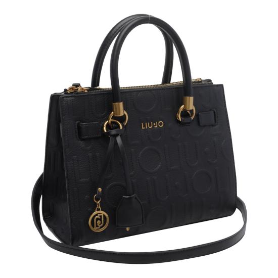 26FW 리우조 토트백 AF6069E1139 22222 Black - LIU JO