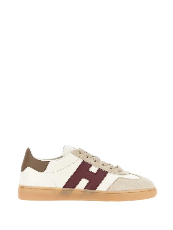 26FW 호간 스니커즈 HXW6470FB60 UHC964Q BIANCO BORDEAUX