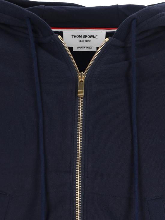 26FW 톰브라운 클래식 루프백 4바 풀 지퍼 후디 MJT022H 00535 461 - THOM BROWNE