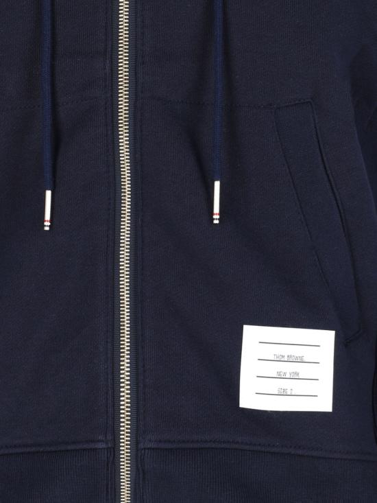 26FW 톰브라운 클래식 루프백 4바 풀 지퍼 후디 MJT022H 00535 461 - THOM BROWNE