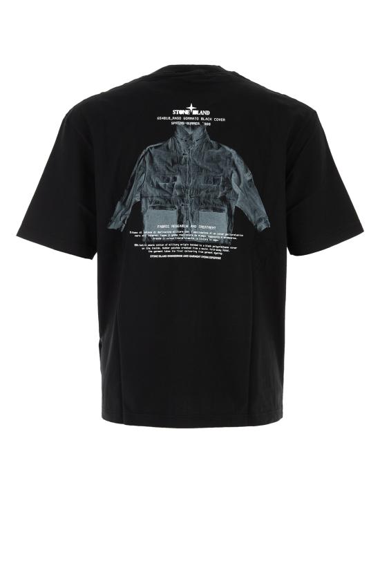 26FW 스톤 아일랜드 반팔 티셔츠 L2S152100033S0091 V0029 BLACK - STONE ISLAND