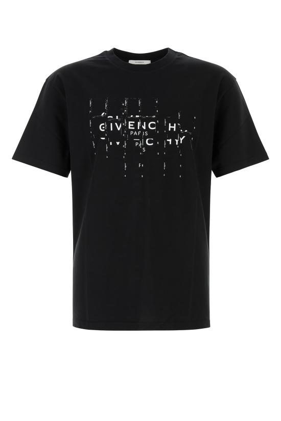 26FW 지방시 반팔 티셔츠 BM71NK3YU9 001 BLACK