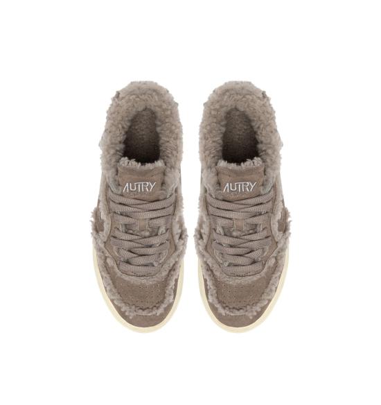 26FW 오트리 메달리스트 로우 레더 스니커즈 AULWGX02 TAUPE - AUTRY