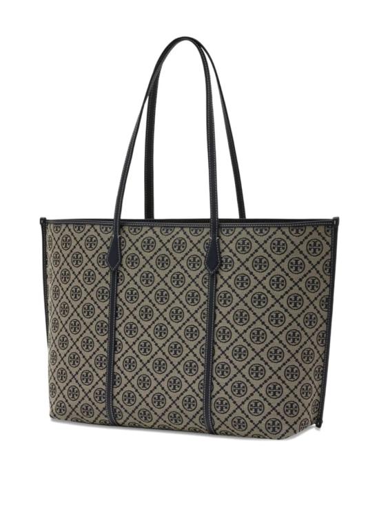 26FW 토리버치 T 모노그램 토트백 174279405 Blue - TORY BURCH