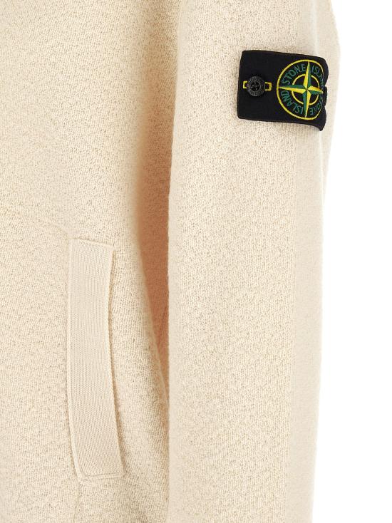26FW 스톤 아일랜드 니트웨어 5100010 스웨터 및 가디건 화이트 - STONE ISLAND