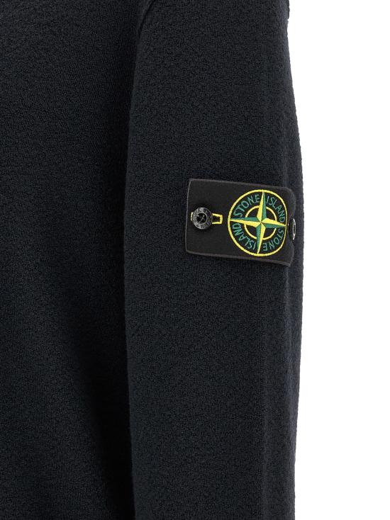 26FW 스톤 아일랜드 니트웨어 5100011 스웨터 및 가디건 블루 - STONE ISLAND