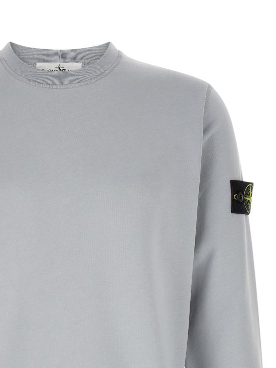 26FW 스톤 아일랜드 긴팔 티셔츠 6100060 스웨트셔츠 그레이 - STONE ISLAND