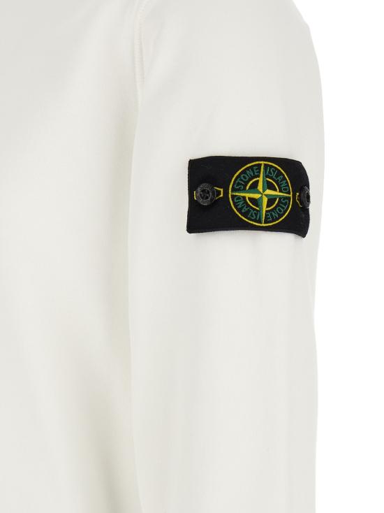 26FW 스톤 아일랜드 긴팔 티셔츠 6100060 스웨트셔츠 화이트 - STONE ISLAND