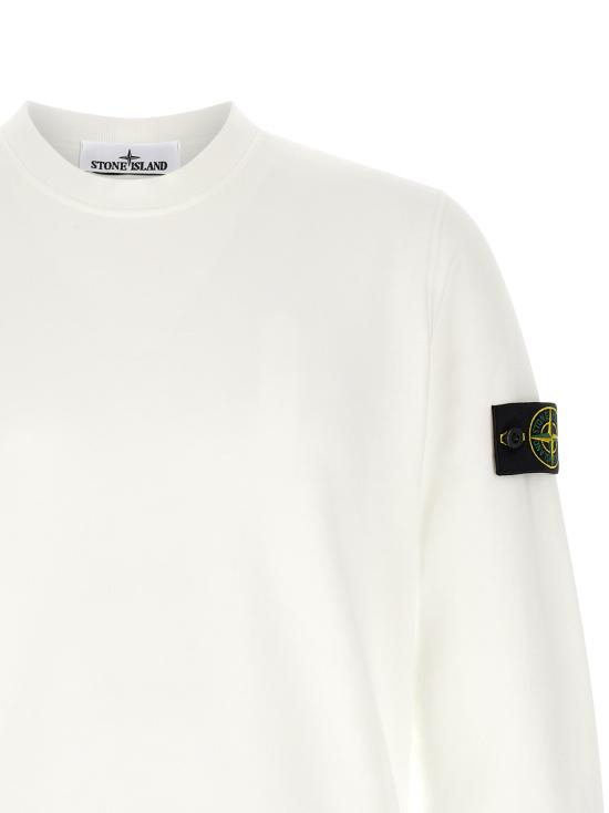 26FW 스톤 아일랜드 긴팔 티셔츠 6100060 스웨트셔츠 화이트 - STONE ISLAND