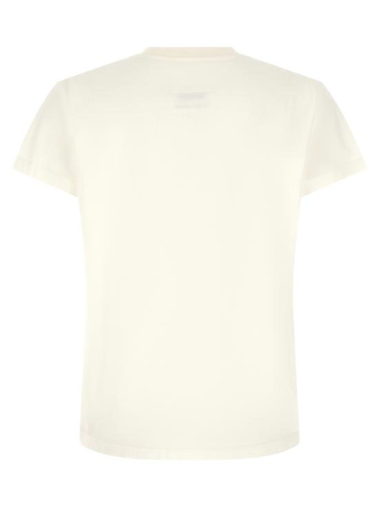 26FW MM6 메종마르지엘라 뉴메릭 코튼 저지 티셔츠 S52GC0327M20258101 White - MM6 MAISON MARGIELA