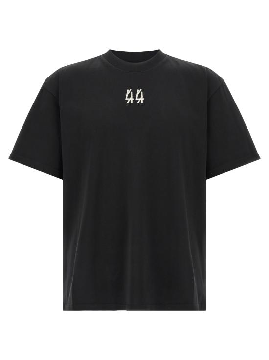 26FW 44레이블 반팔 티셔츠 B0030669FA706P807 Black