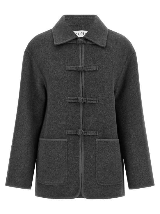 26FW 로에 코트 42011409021 Gray