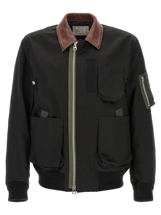 26FW 사카이 봄버 자켓 2604031M001 Black