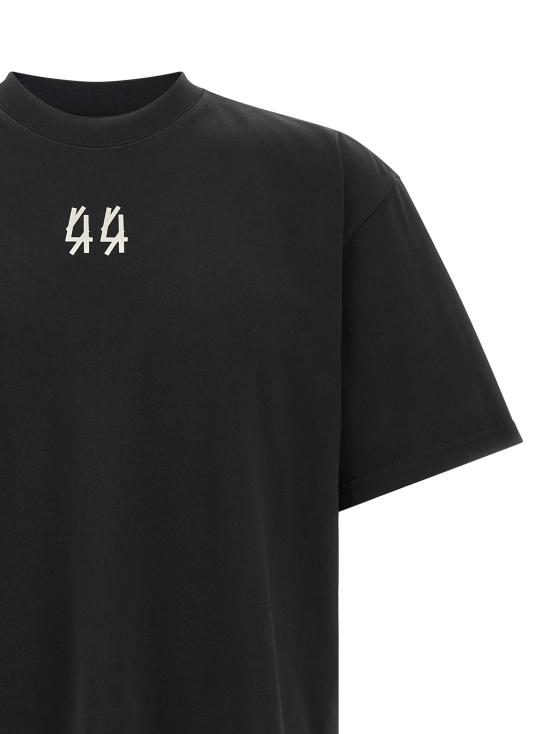 26FW 44레이블 반팔 티셔츠 B0030669FA706P805 Black - 44 LABEL
