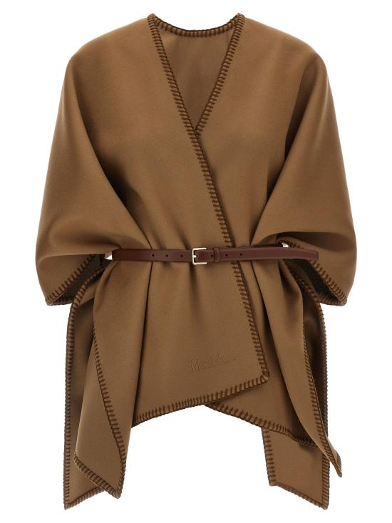 26FW 막스마라 케이프 2624546121600035 Beige