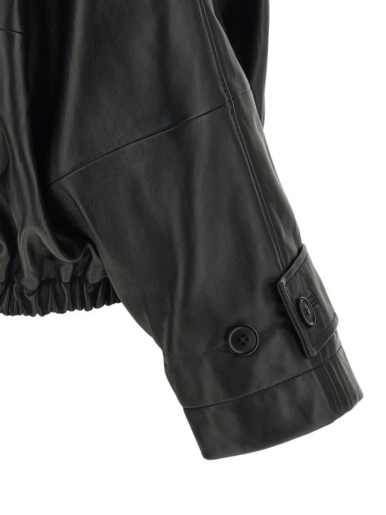 26FW 로에 가죽 자켓 42011248001 Black - ROHE