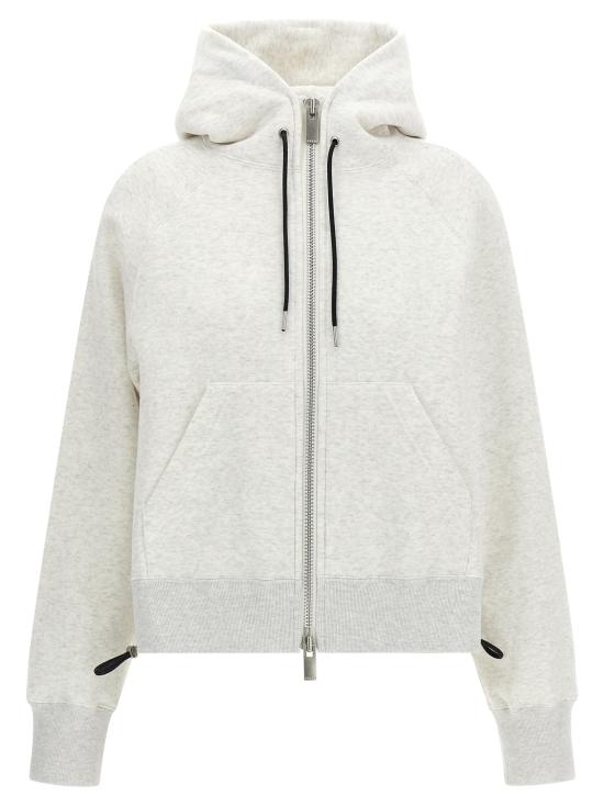26FW 사카이 후드 티셔츠 2608684151 White