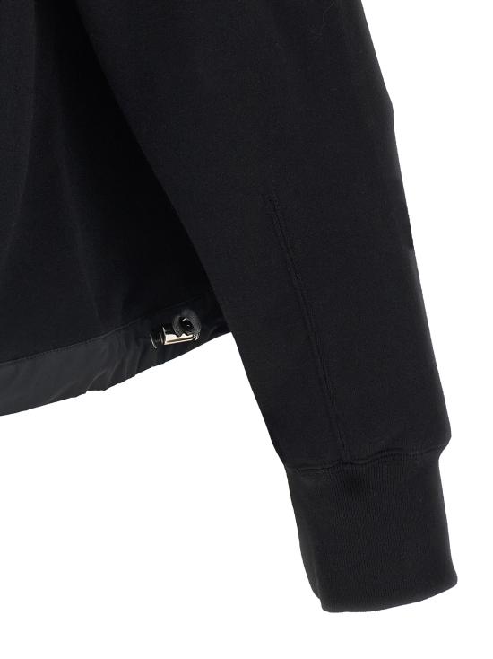 26FW 사카이 후드 티셔츠 2608684001 Black - SACAI