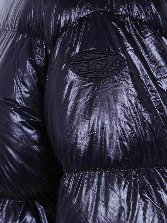 26FW 디젤 숏패딩 A23024 0BKCP 9XX BLACK - DIESEL