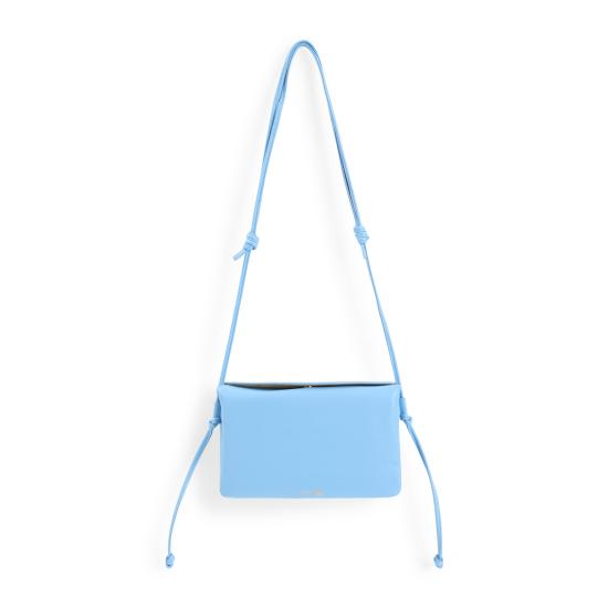 26FW 셀린느 트리오 플랩백 스무스 램스킨 10P862O86 07SB SKY BLUE - CELINE