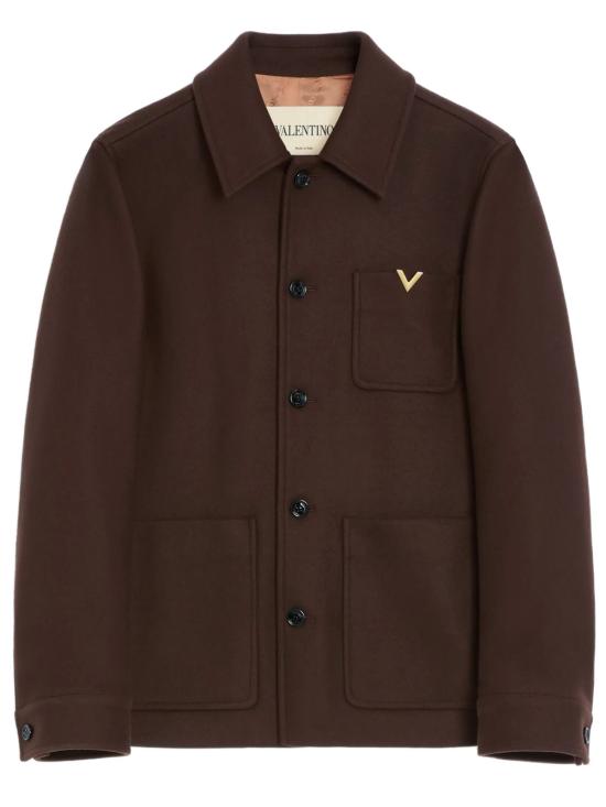 26FW 발렌티노 가라바니 자켓 VCJH44BKA 3DC DEEP CACAO