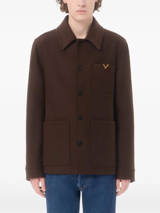 26FW 발렌티노 가라바니 자켓 VCJH44BKA 3DC DEEP CACAO - VALENTINO GARAVANI