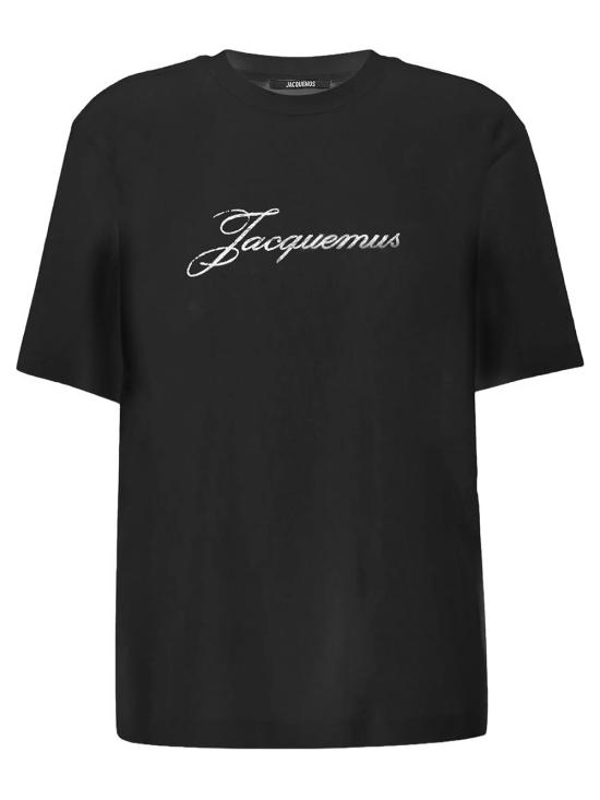 26FW 자크뮈스 자크뮈스 티셔츠 TSW00596AJ00289 990 BLACK