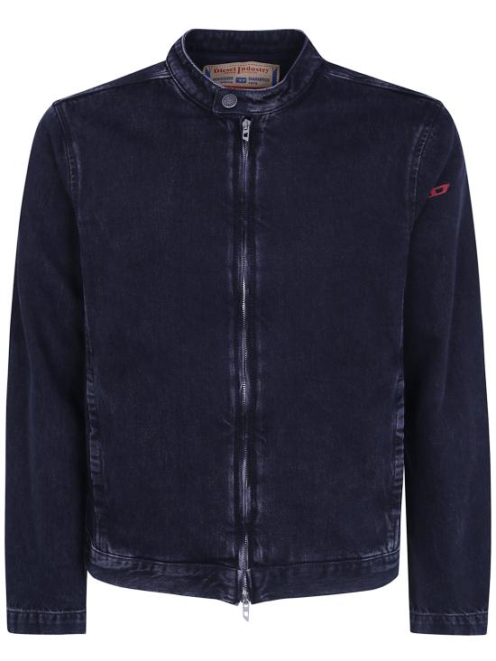 26FW 디젤 데님 자켓 A11574 09P09 099 02 BLACK