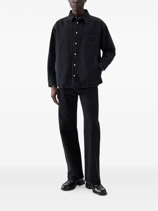 26FW 자크뮈스 라 슈미즈 불랑제 퍼프 오버셔츠 OUM00115AD00019 990 BLACK - JACQUEMUS