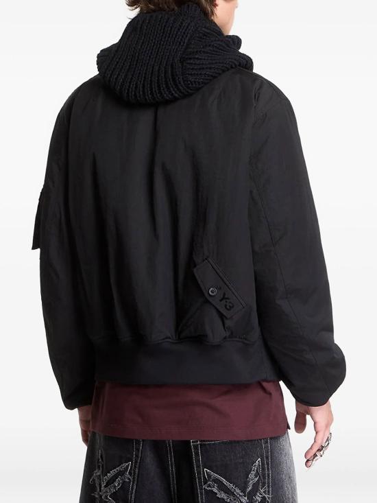 26FW 와이쓰리 봄버 자켓 KS1207 BLACK - Y-3