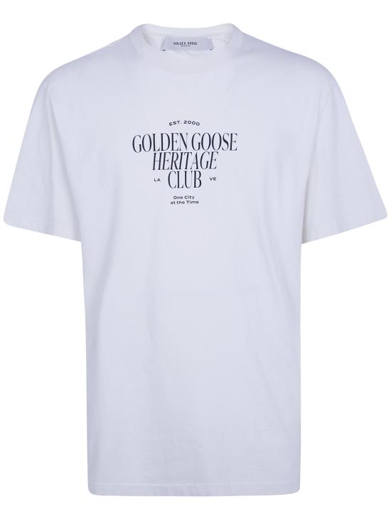 26FW 골든구스 반팔 티셔츠 GMP01220 P002619 11560 11560 HERITAGE WHITE
