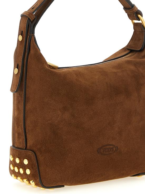 26FW 토즈 미니 메탈 도트 핸드백 XBWGMTE0100OCOS801S801 Brown - TODS