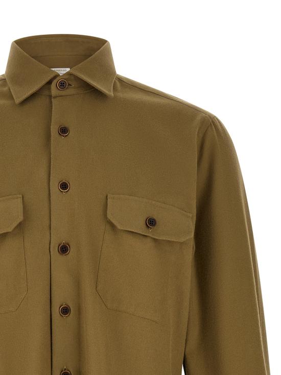 26FW 보리엘로 긴팔 셔츠 230303 Green - BORRIELLO