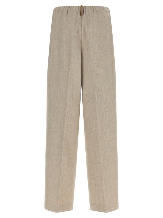 26FW 파비아나 필리피 스트레이트 팬츠 PAD216F456M267VR1 Beige - FABIANA FILIPPI