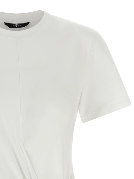 26FW 세븐포올맨카인드 반팔 티셔츠 7NBN0G63U73HQ White - 7 FOR ALL MANKIND
