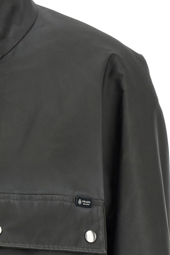 26FW 프라다 자켓 29C362SOOO19YEF0112 Gray - PRADA