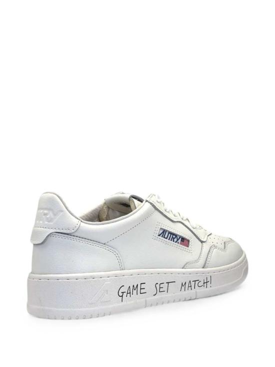 26FW 오트리 메달리스트 로우 스니커즈 AULM ML08 WHITE - AUTRY