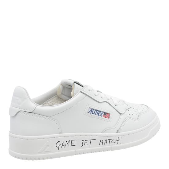 26FW 오트리 메달리스트 로우 스니커즈 AULM ML08 WHITE - AUTRY