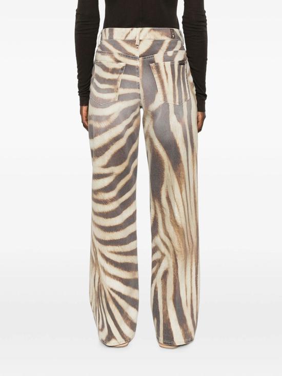 26FW 세븐포올맨카인드 스트레이트 팬츠 7U4N0G96 3PF PRINTED ZEBRA LUX - 7 FOR ALL MANKIND