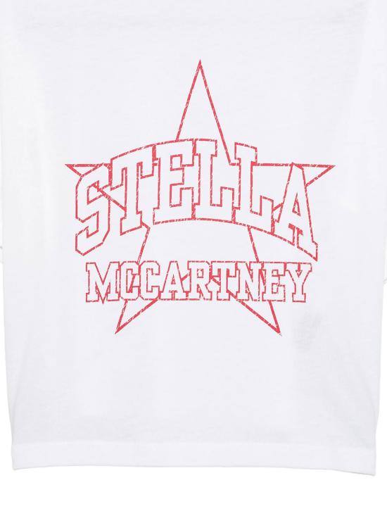 26FW [키즈] 스텔라 맥카트니 티셔츠 TZ8B11 Z3931 100 WHITE - STELLA MCCARTNEY