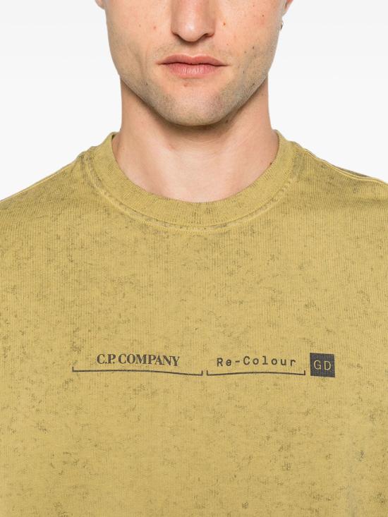 26FW 씨피 컴퍼니 긴팔 티셔츠 21CMSS175A006453S R20 RE COLOR KAKY - C.P. COMPANY