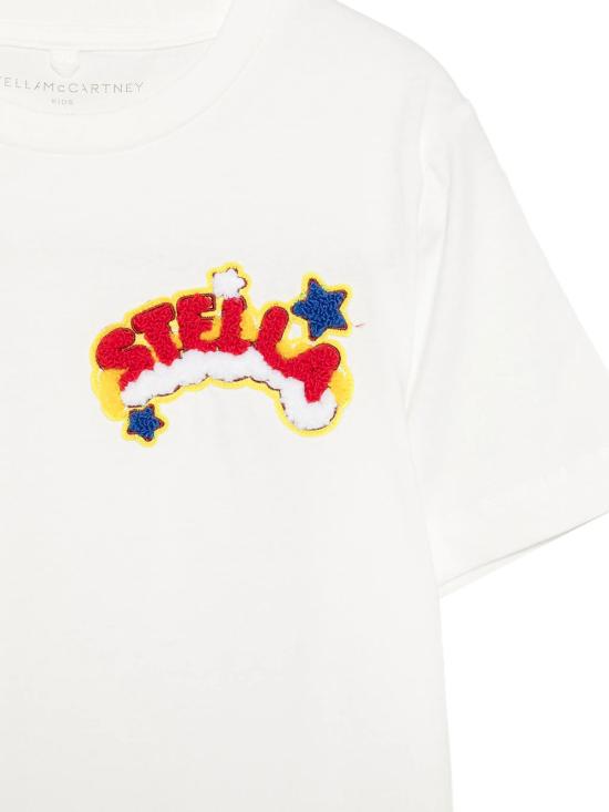 26FW [키즈] 스텔라 맥카트니 티셔츠 TZ8A81 Z3772 101 IVORY - STELLA MCCARTNEY